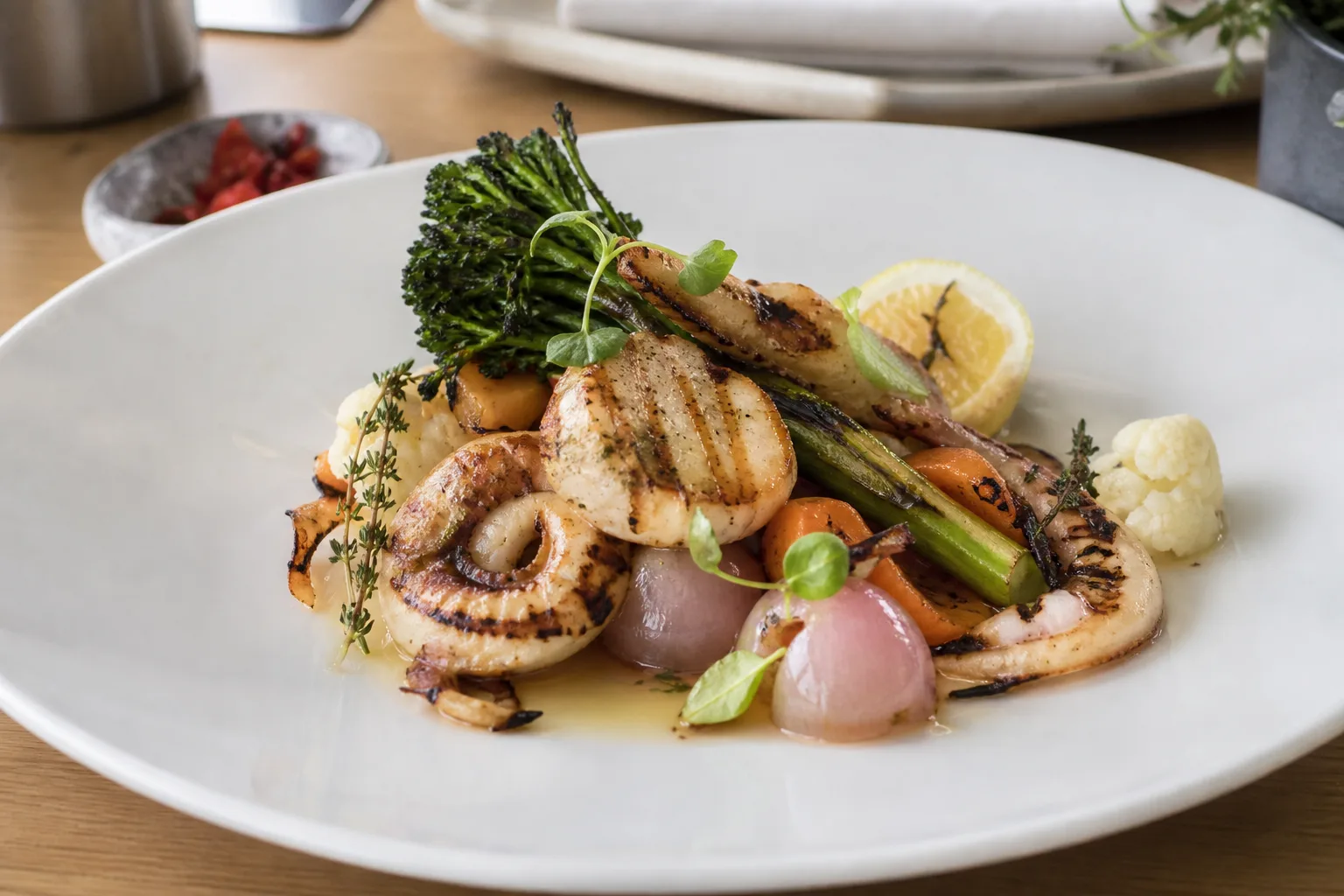Ember and Herb restaurant dish